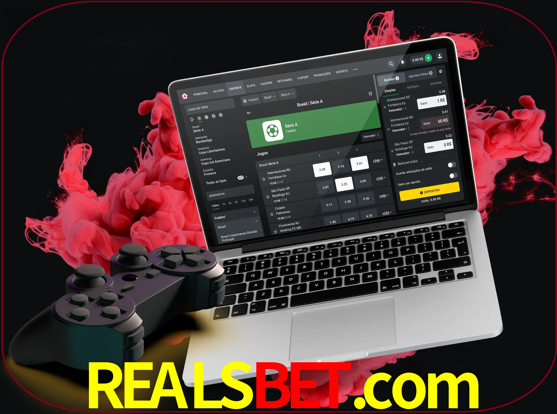 Visite a secção especial de jogos de vídeo em realsbet para descobrir em que jogos pode apostar e ganhar muito dinheiro.