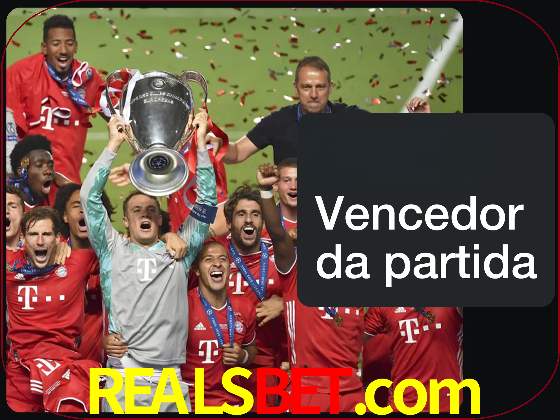 Aposte no vencedor e ganhe uma grande quantia de dinheiro.