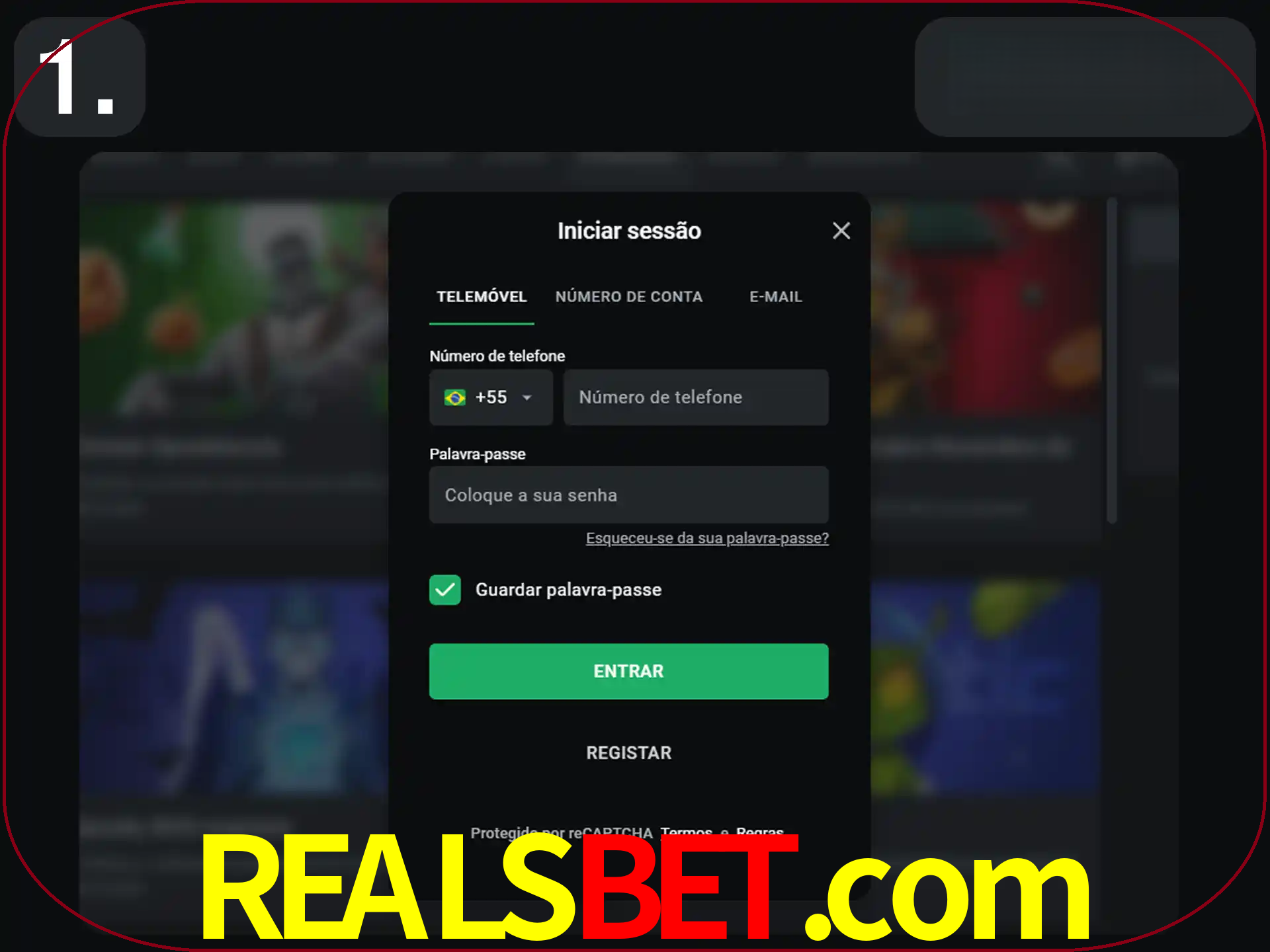 Acesse o site.