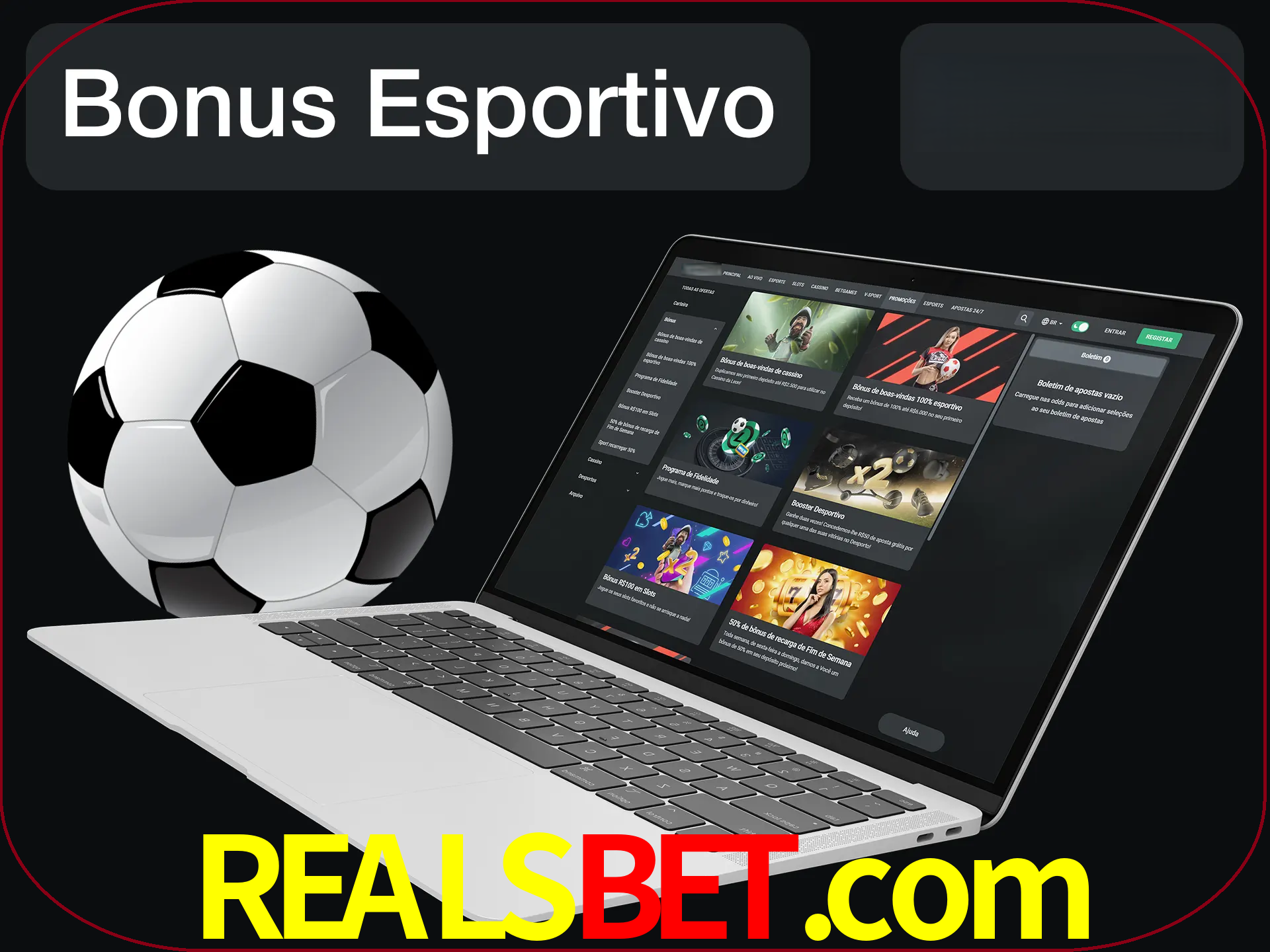 Antes de começar a apostar, use o bônus esportivo.